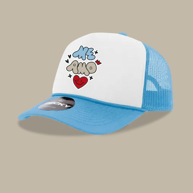 Spanish Trucker foam Hat "Me Amo"