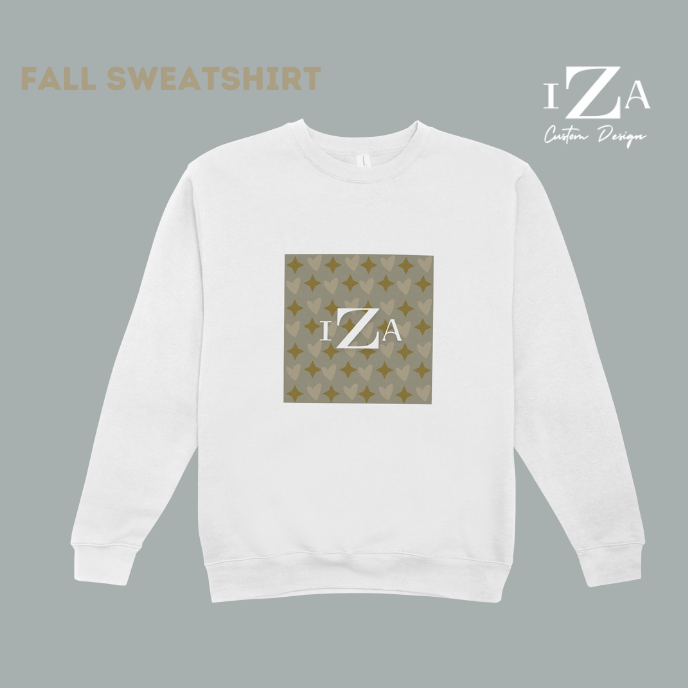 Iza Woman White Sweatshirt