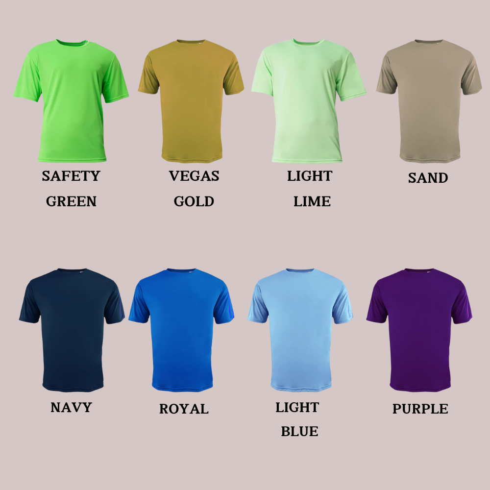 A4 Adult Cooling Performance T-Shirts