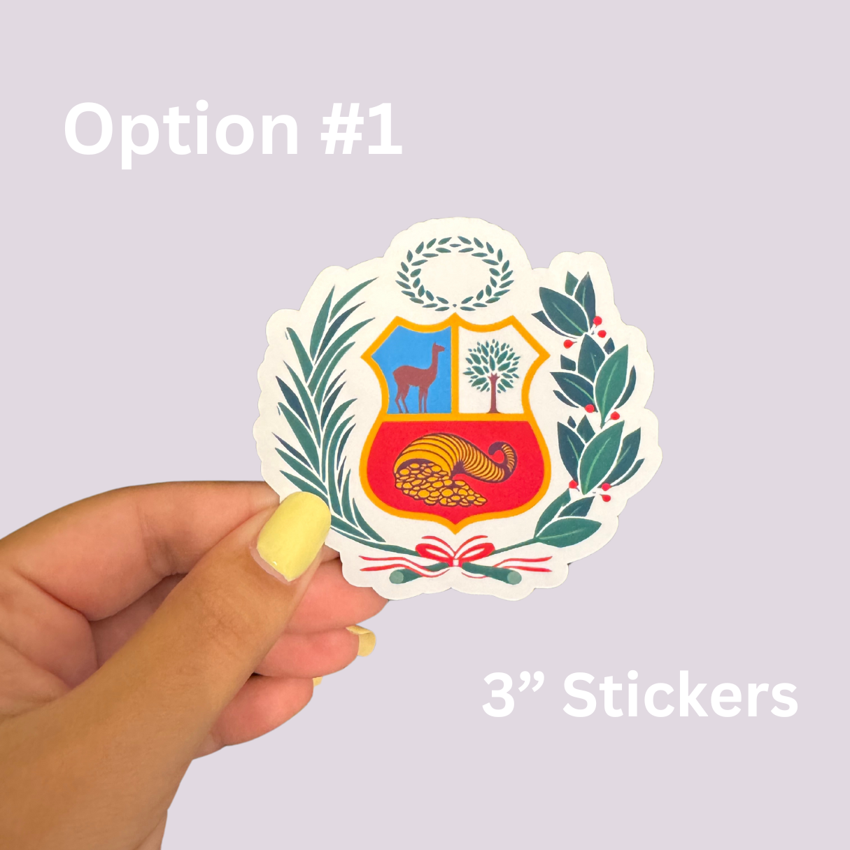 Peruvian Stickers 3"