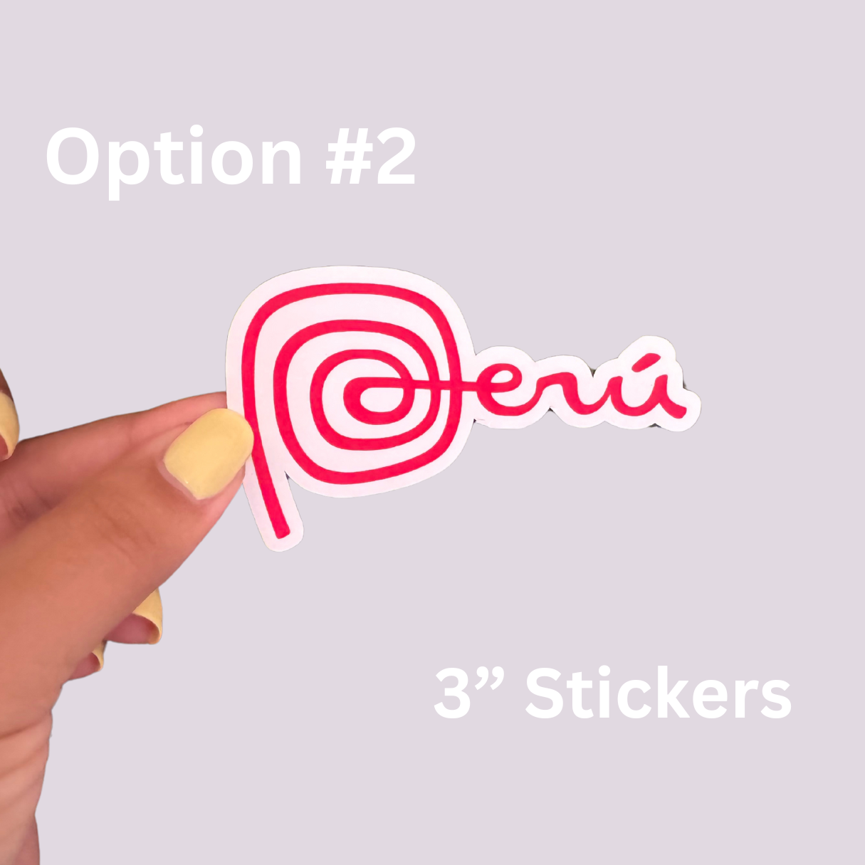 Peruvian Stickers 3"