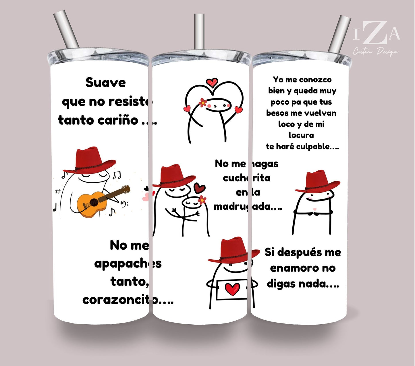 Coqueta 20oz Skinny Tumbler