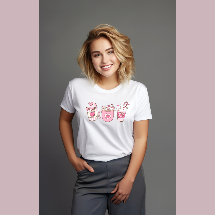 Pink Coffee T-Shirt