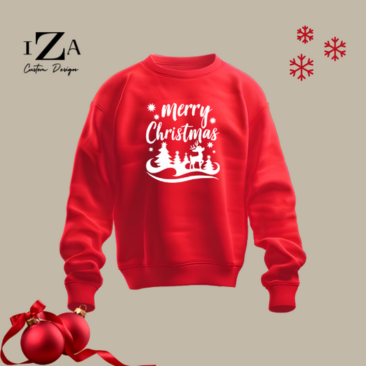 Merry Christmas Sweatshirt Men