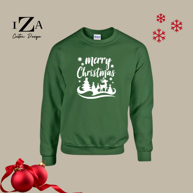 Merry Christmas Sweatshirt Men