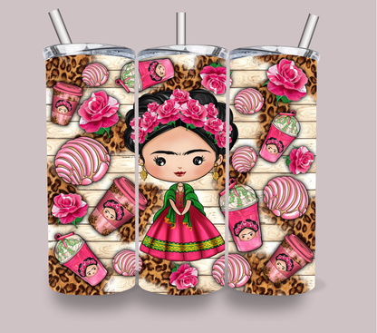 Frida Skinny Tumbler